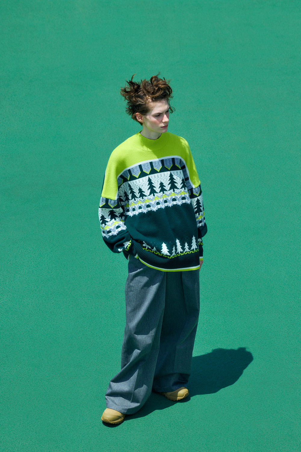nagonstans PEギャバスクエアプルオーバー I | Pre Spring 2026 | Lookbook | någonstans